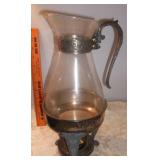 Vtg Sheridan Silver Plate Coffee Warmer