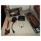 New Rotisserie Grilling & Wire Brush
