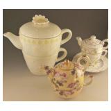 3 Teapot for 1 China Sets