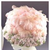 Beautiful Vtg Floral Hat