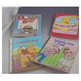 4 Vtg Childrens Golden Books