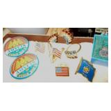 Vtg Patriotic Pins & Jewelry