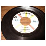Rare Roulette 45 Record by Ronnie Hawkins