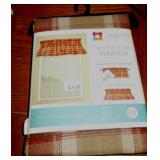 New Plaid Window Valance