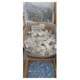 3 Boxes of Retail Store Sign Clips & Brackets