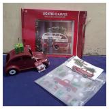 New Metal VW Bug, Camper Light & Decor
