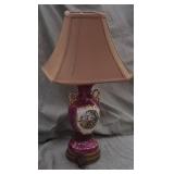 Victorian Courtship Lamp w/ Shade