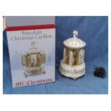 Musical Porcelain Christmas Carillon