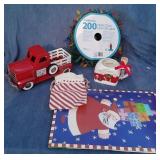 New Christmas Truck, Lights & Camper Mug+