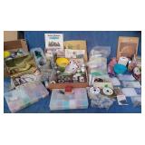 Huge Lot of Beading Supplies & Ribbon