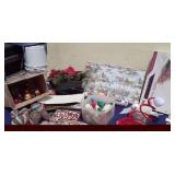 Vtg Christmas Decor & new Light sets