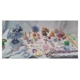 Retro Beaded Dolls, Plant Hanger, Tea Ornaments+