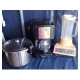 Pressure Cooker, Coffee Maker & Blender