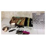 Safari Cougar Throw & Figurines, Rattlesnake+