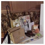 New Fox Cookie Jar, Bird Decor, Garden Snail+