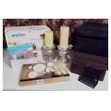 Anchor Cake Stand, Mirrors, Candles, Ottman+