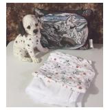 Dalmation Pup & Disney Pillow, Material