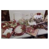 Lenox, Poinsettia & Cardinal Holiday Decor+