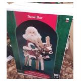Animated Santa On Reindeer