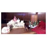 Murano Glass Cardinal, Candle, Welcome, Igloo+