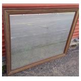 Large Framed Wall Mirror