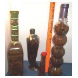 4 Bottles Infused Vinegar Oil w/ Spices