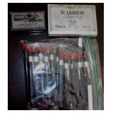 2 Vtg Self Inking Stamp Pads & 20 Listo Pencils