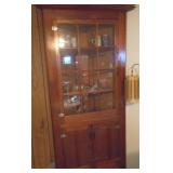 Vintage Corner Cabinet