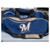 Vtg Milwaukee Brewers Duffel Bag