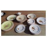 Vtg Stetson & Homer Laughlin Mexicana Dishes