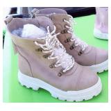 New Girls Suede Boots Size 1