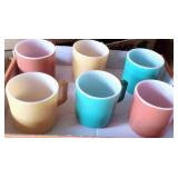 6 Hazel Atlas Coffee Mugs