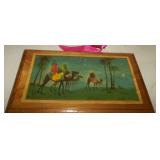 Vintage Christmas Wisemen Plaque