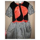 Vtg Girls Size 6 School Dress By Gort