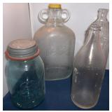 Vtg Bottles- Home Juice, Dr. Farrney, #14 Ball, +