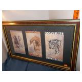 Home Interiors Safari Framed Print