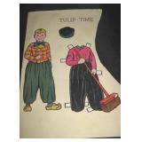 1951 Dutch Boy Paper Cut Out Doll
