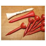 Vtg Wooden Golf Tee