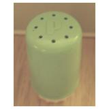 Retro Blue Plastic Pepper Shaker