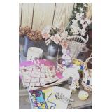 Spring & Easter Decor- Baskets, Faux Flowers
