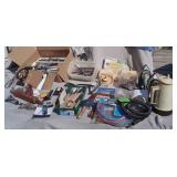 Kitchen Utensils, Irons, Knives, Ashtray