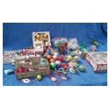 Vtg Glass Ornaments- Shiny Bright+