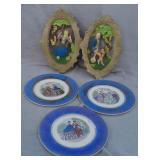 Century Salem China & Wall Plaques