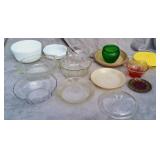 Vtg Fire-King, Glasbake, Carnival- Bake Ware