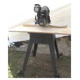 10" Craftsman Radial Saw on Stand & Manuals