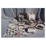 Country Cow Decor- Hat & Rack