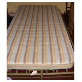 Vtg Folding Cot & Mattress