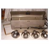 Vtg Galaxy by Stanley Light Bar & Case