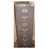 Cole 4 Drawer Metal File Cabinet