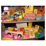 Retro Barbie Motorhome & MIsc. Accessories